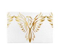 Phoenix Printed Adult Fun Puzzle wooden puzzle in a plastic box with letters printed on the back home decor party toy