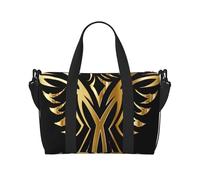 Phoenix Printed Travel Bag Duffle Bag for Men Women, Large Water Resistant Gym Bag Weekend Holdall Bag with Shoulder Strap