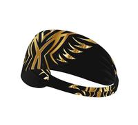 Phoenix Printing Full-Print Elastic Exercise Headband, Adjustable Fit Great For Yoga,Hikingâ€‹ Exercise Headband