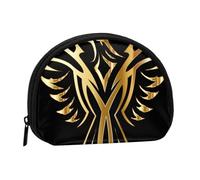 Phoenix Prints Coin Purse for Women Cute Small Change Wallet Mini Coin Purses Pouch with Zipper
