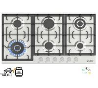 Phoenix PS-906L Gas Cooktop Built-in Stainless Steel Gas Stove 6 Burner Propane