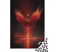 Phoenix Rätsel Für Erwachsene |Flame And Transformation| Familienspaß-Puzzles 38x26cm/1000pcs Erwachsene