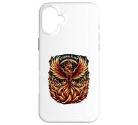 Phoenix Rebirth Flame Art, Mythic Firebird Rising From Ashes Case for iPhone 16 Plus