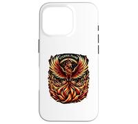 Phoenix Rebirth Flame Art, Mythic Firebird Rising From Ashes Case for iPhone 16 Pro
