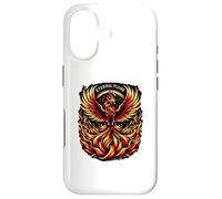 Phoenix Rebirth Flame Art, Mythic Firebird Rising From Ashes Case for iPhone 17
