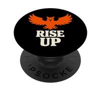 Phoenix Rebirth Rising From Ashes Resilience PopSockets Adhesive PopGrip
