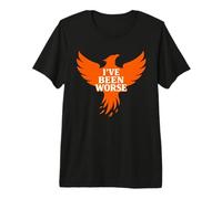 Phoenix Rebirth Rising from Ashes Resilience Premium T-Shirt