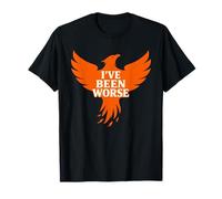 Phoenix Rebirth Rising from Ashes Resilience T-Shirt