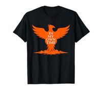 Phoenix Rebirth Rising from Ashes Resilience T-Shirt