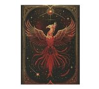 Phoenix Rebirth Vivid Jigsaw Puzzle for Adults, 500 PCS