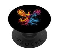 Phoenix Reborn Phoenix Rising Fire Phoenix Bird Rejuvenation PopSockets Adhesive PopGrip
