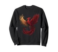 Phoenix Reborn Phoenix Rising Rejuvenation Fire Phoenix Bird Sweatshirt