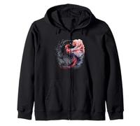Phoenix Reborn Rejuvenation Fire Phoenix Bird Phoenix Rising Zip Hoodie