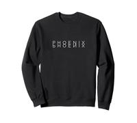 Phoenix Reflections - Personalized Mirrored First Name Art Sweatshirt