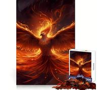 Phoenix Respawn 1000 Piece Jigsaw Puzzles for Adults Jigsaw Memory Gain Stress Release Design Assembly Xmas Gift (50x75cm)