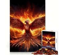 Phoenix Respawn 1000 Piece Jigsaw Puzzles for Adults Teenagers Recall Boost Calm Escape Smooth Cut Heartfelt Gift (50x75cm)