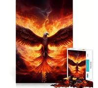 Phoenix Respawn 1000 Piece Jigsaws for Adults Puzzle Strengthen Memory Warm Time Clean Edge (38x52cm)