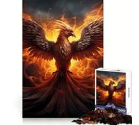 Phoenix Respawn Adult Jigsaw Puzzles 1000 Pieces Brain Workout Toy Casual Relax Image Assembly Artistic Gift (38x52cm)