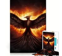 Phoenix Respawn Jigsaw Puzzle 1000 Piece for Teenagers Logic Train Toy Light Relax Smooth Cut Wall Art Decor (38x52cm)