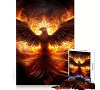 Phoenix Respawn Jigsaw Puzzles 1000 Piece for Adults Think Smart Toy Together Fun Accurate Cut Art Display (38x52cm)