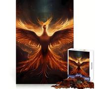 Phoenix Respawn Jigsaw Puzzles 1000 Piece for Teenagers Mental Logic Toy Calm Escape Fine Edge Art Collectible (50x75cm)