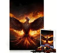 Phoenix Respawn Jigsaws 1000 Pieces for Adults Cognitive Toy Together Fun Image Assembly Art Collection Piece (38x26cm)
