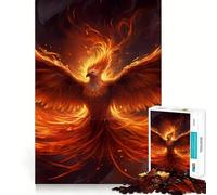 Phoenix Respawn Teenager Jigsaw Puzzles 1000 Pieces Mind Puzzle Casual Relax Image Assembly Heartfelt Gift (38x26cm)
