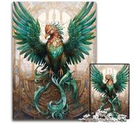 Phoenix Resurrected 1000 Piece Jigsaw Puzzle Challenging Puzzles Colorful Home Decor Interactive Family Game 1000 PCS(38x26cm)