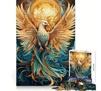 Phoenix Resurrected 1000 Pieces Jigsaw Puzzles for Teenagers Logic Sense Toy Simple Fun Smooth Edge Stylish Gift (50x75cm)