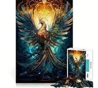 Phoenix Resurrected 1000 Pieces Jigsaws Adults Puzzles Gifts Strong Logic Toy Soothing Play Clear Edge Heartfelt Gift (50x75cm)