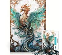 Phoenix Resurrected Jigsaw Puzzle 1000 Piece for Teenagers Strengthen Recall Calm Relax Quality Edge Perfect Present (50x75cm)