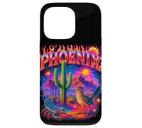 Phoenix Retro Bootleg Desert Landmark Artwork Case for iPhone 13 Pro