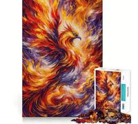 Phoenix Rises Jigsaw Puzzles 1000 Pieces for Adults Logic Sense Toy Leisure Time Smooth Edge Seasonal Gift (38x26cm)