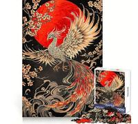 Phoenix Rising 1000 Piece Jigsaw Puzzles for Teenagers Strong Logic Toy Calm Escape Clear Edge Birthday Gift (50x75cm)