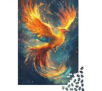 Phoenix Rising -2 1000-Piece Puzzle for Adults, 70x50cm/1000pcs, White Pieces for Organised Sorting; for An Enjoyable Break at The Table