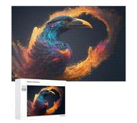 Phoenix Rising A Mesmerizing Artwork Challenging Puzzle for Adults, 1000 PCS - Winter Activity Gift - to Assemble, Frame And Display