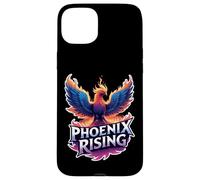 Phoenix Rising From Ashes Fire Bird Motivational Inspiration Case for iPhone 15 Plus