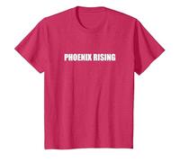 Phoenix Rising T-Shirt, Youth, Red Heather, Small