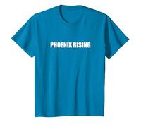Phoenix Rising T-Shirt, Youth, Sapphire Blue, Medium