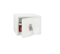 Phoenix Safe Company - SS1182K Fortress - UK Police Approved - Twin Locking Bolts - Key Locking - White Paint Finish - 24 Litre Capacity - 25kg