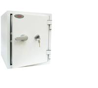 Phoenix Safe Company - FS1282K Titan Fire & Security Safe - Key Locking - Twin Locking Bolts - White Paint Finish - 25 Litre Capacity - 34kg