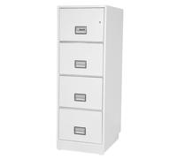 Phoenix World Class Vertical Fire File FS2254K 4 Drawer Filing Cabinet with Key
