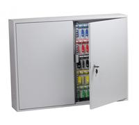 Phoenix KC0606K Commercial Key Cabinet with Key Lock 400 Hook, Light Grey