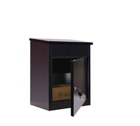 Phoenix Safe Co. PB0581BK storage box Rectangular Galvanized steel Black