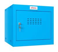 Phoenix Blue Cube Locker - Key Locking