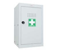 Phoenix Safe MC Series MC0644GGC Size 3 Cube Locker in Light Grey with Combinati