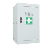 Phoenix Safe MC Series MC0644GGE Size 3 Cube Locker in Light Grey with Electroni