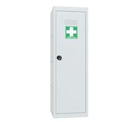 Phoenix Safe MC Series MC1244GGC Size 4 Cube Locker in Light Grey with Combinati