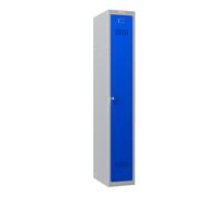 Phoenix 1 Door Blue Locker - Key Locking (500mm deep)