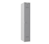 Phoenix 1 Door Grey Locker - Key Locking (500mm deep)